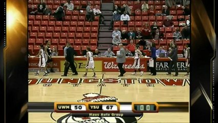 YSU vs. Milwaukee Women's Basketball Highlights _ Jan. 17, 2013