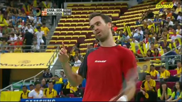 MAYBANK Malaysia Open 2013 ~ XDF ~ Nielsen/Pedersen[DEN] vs Chan/Goh[MAS] ~ Part 2