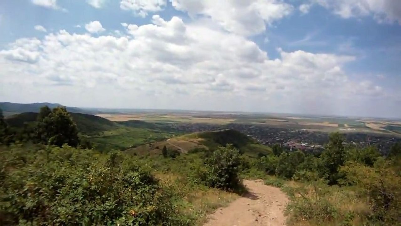 Aventuri pe bicicleta - Partea I - Arad - cetatea Siria - Lac Ghioroc pe creasta