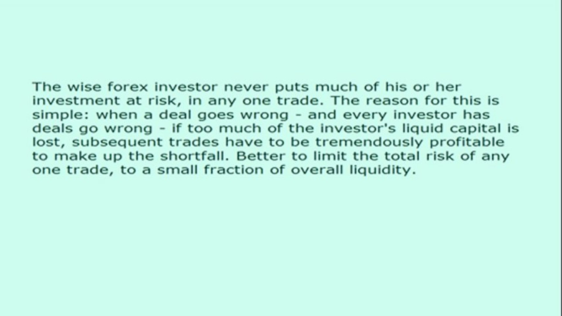 Forex Simulator Video