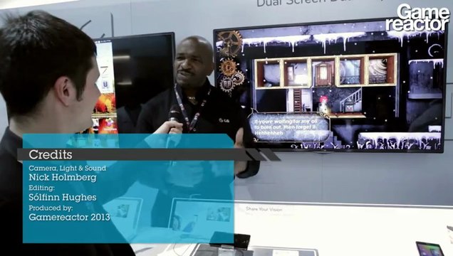 CES 13: LG Dual Screen Dual Play Interview