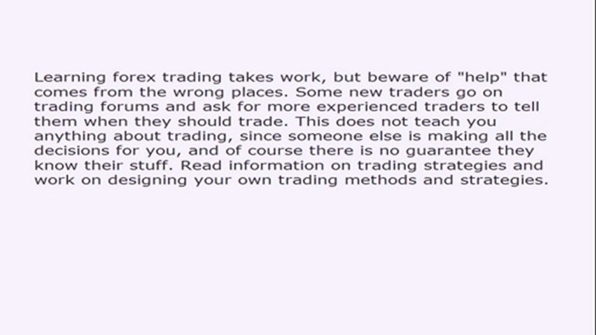 Forex Trading Forex Video