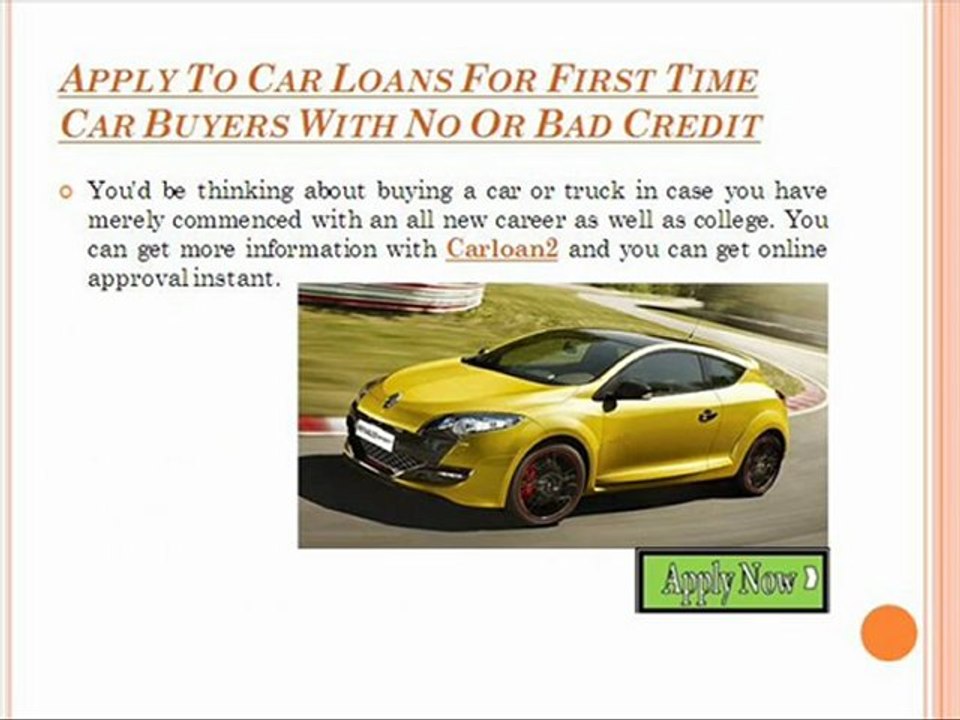 First time buyers program car