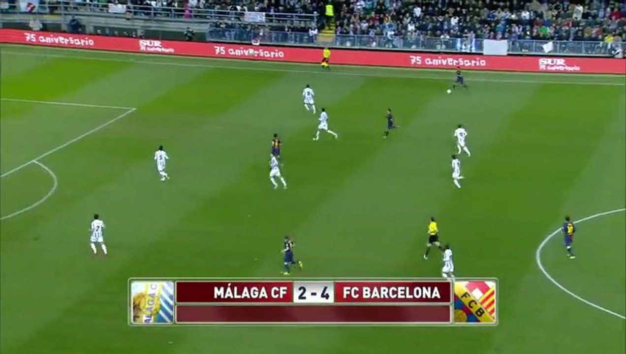 Málaga 2 Barça 4