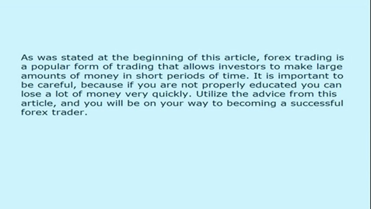 Learn Forex Live Video
