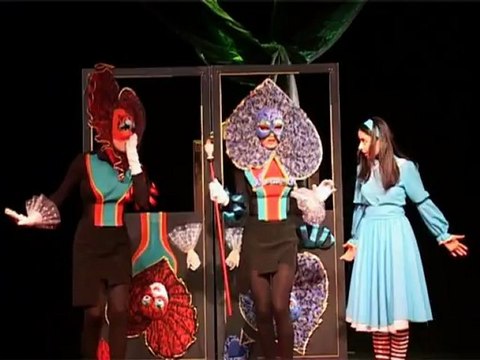 Performance Alice in wonderland, Yerevan State Puppet Theatre after H. Toumanian