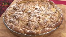 Recette de Tarte crumble aux pommes - 750 Grammes