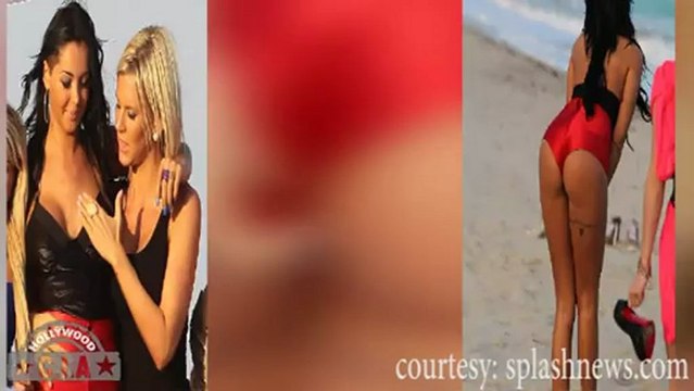 Nabilla Benattia EXPOSES BUTT Tattoo