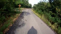Aventuri pe bicicleta - Coborare Feredeu - iulie 2012