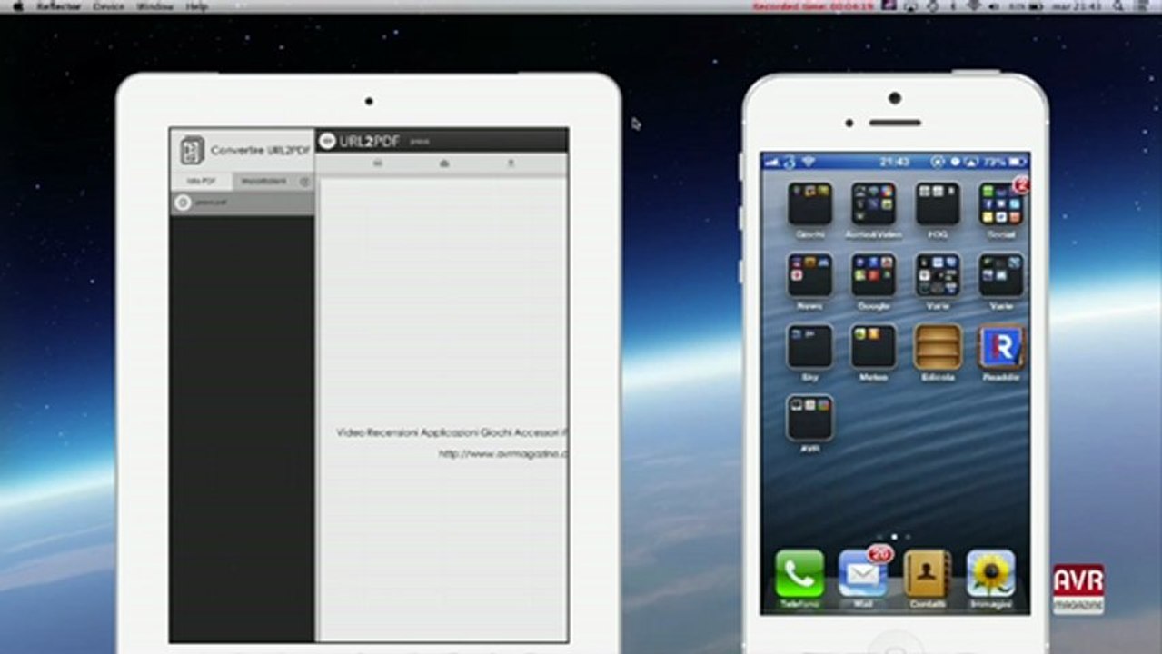 URL2PDF trasformiamo le url e link in pdf - Applicazione per iPhone e iPad -  AVRMagazine.com