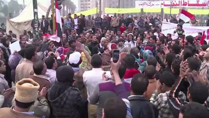 Les égyptiens célèbrent les deux ans de la révolution