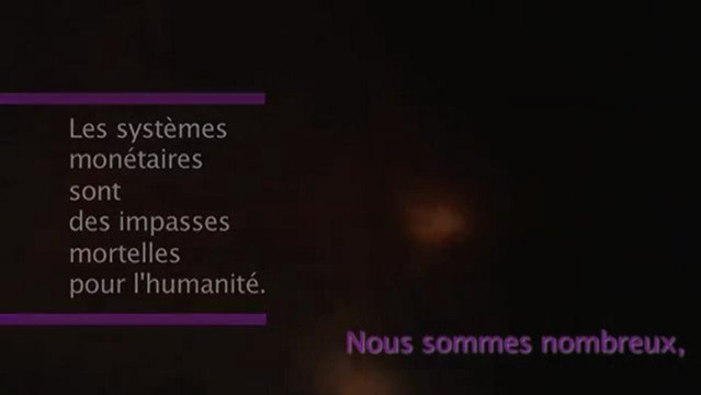 1ère rencontre pour une civilisation sans argent