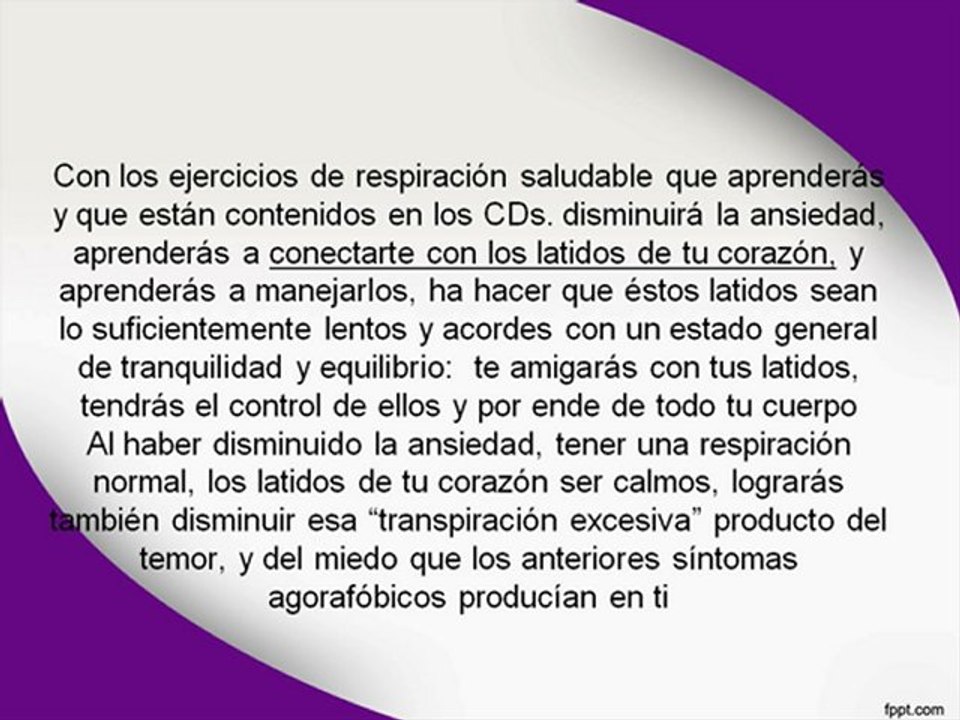 Autoayuda - Tratamiento de la Agorafobia