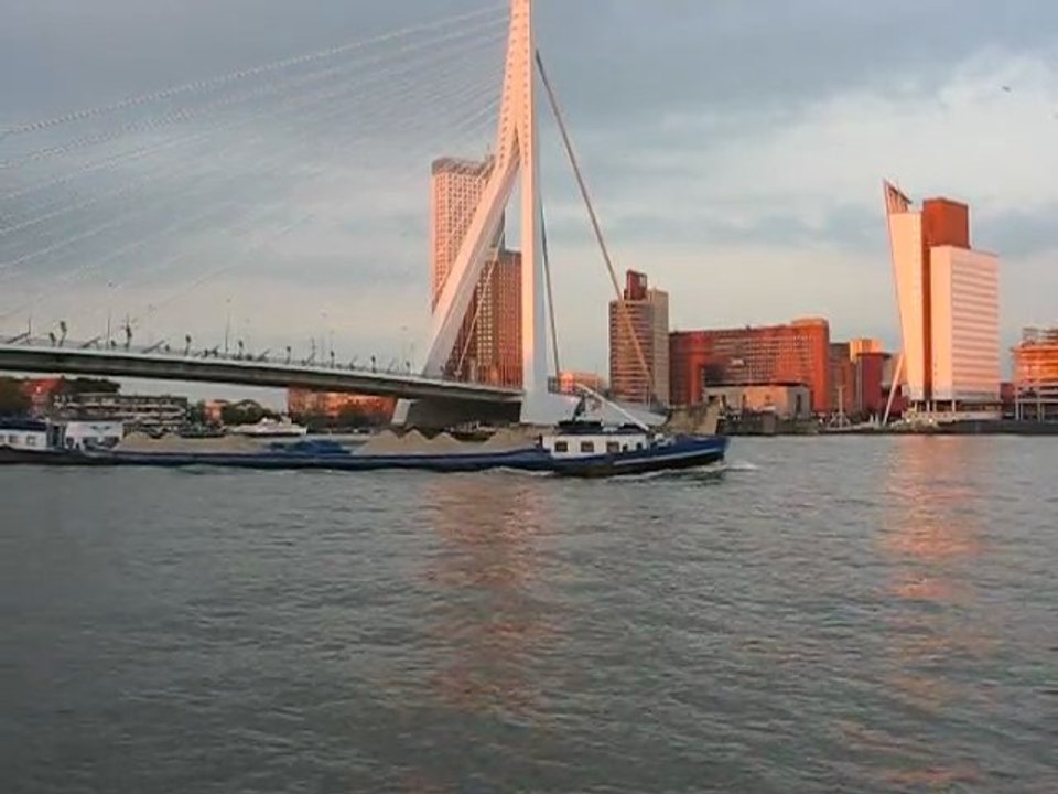 Rotterdam, Pays Bas : bateau