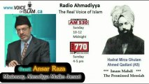 Radio Ahmadiyya 2013-01-27 Am770 - January 27th - Complete - Guest Ansar Raza