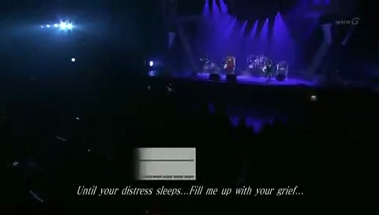 the gazette live - distress and coma (music japan)