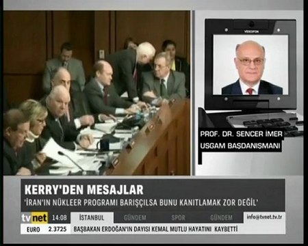 Kerry ABD Dışişleri Bakanı - Prof Dr Sencer İmer değerlendirdi (Ahmet Rıfat Albuz - Atlas )