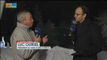 Davos 2013 : Luc Oursel, Areva - 24 janvier - BFM : Le Grand Journal 3/4