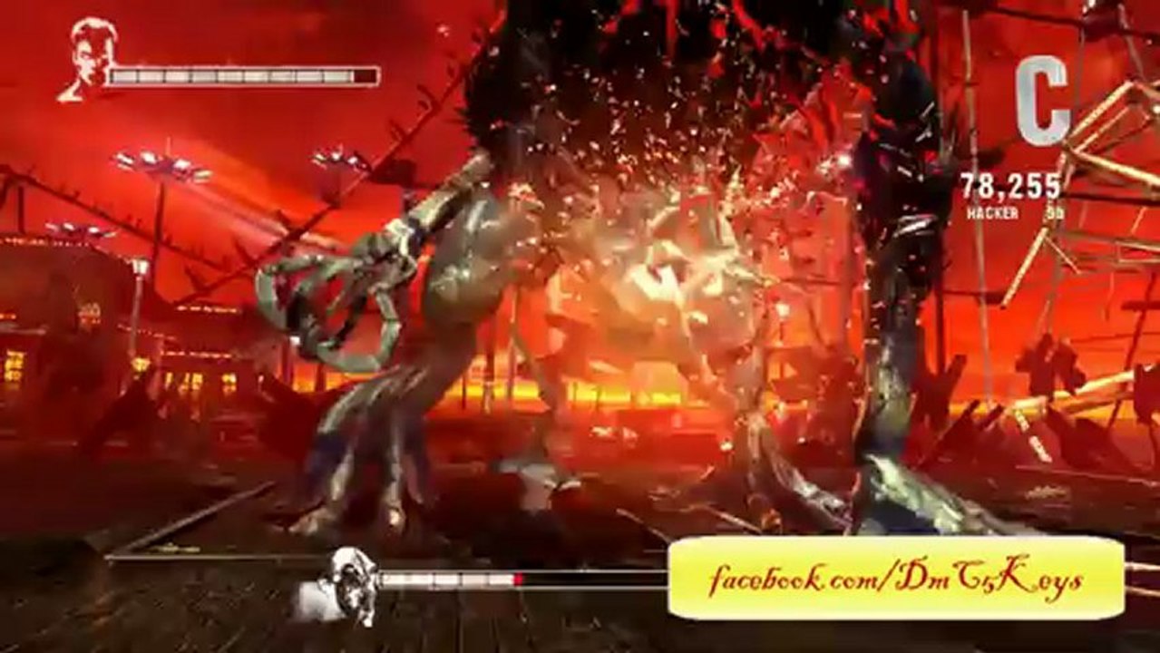 DmC Devil May Cry 5 First Boss Gameplay PC HD