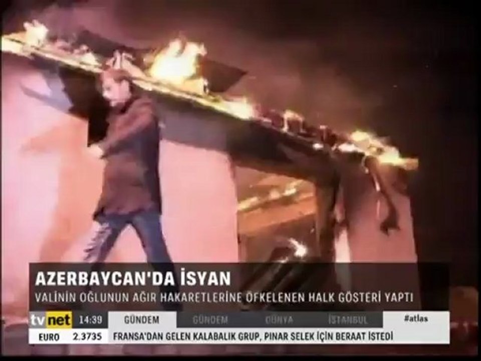 Azerbaycanda Valinin oğlu isyan çıkardı (Ahmet Rıfat Albuz - Atlas )