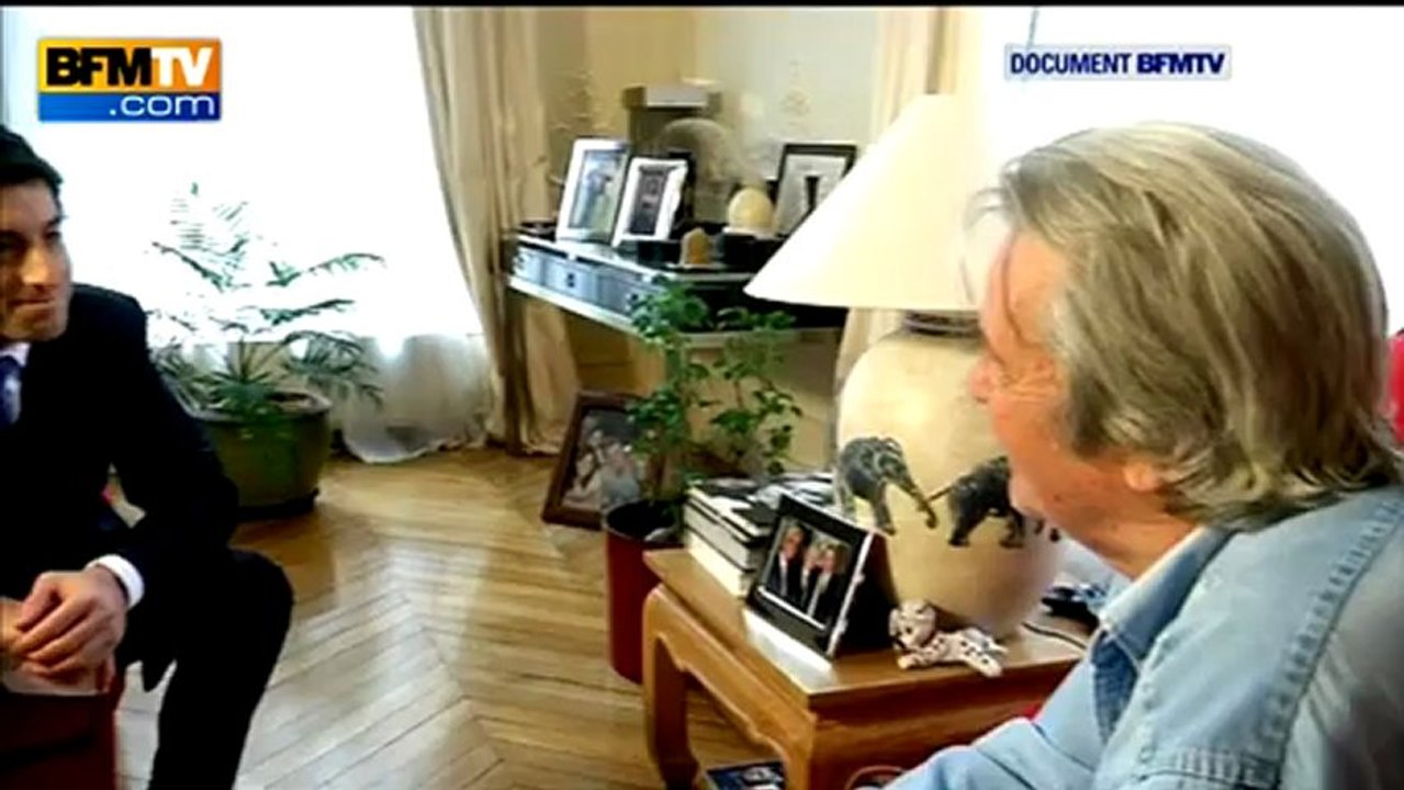 DOCUMENT BFMTV : Alain Delon parle de sa relation avec Florence Cassez 25/01