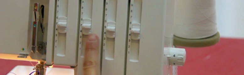 cours de couture  - comment coudre des fronces à la surjeteuse - tuto de couture