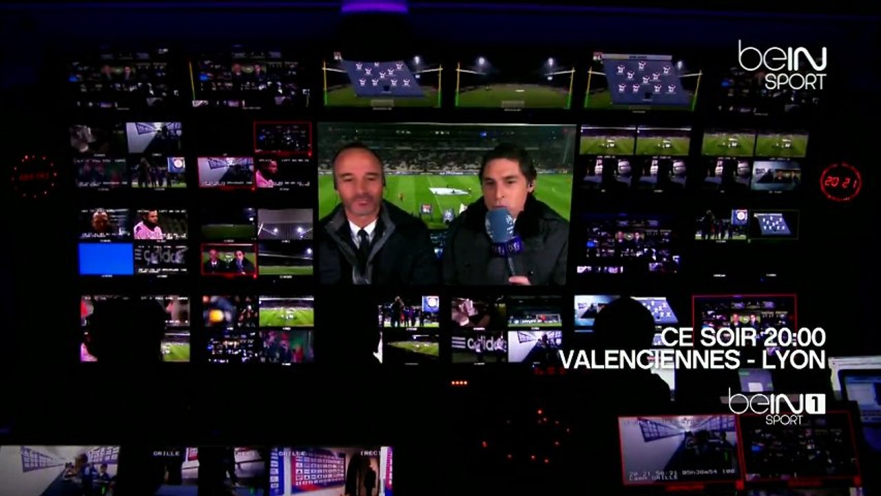 Ligue 1 : Valenciennes / OL sur beIN SPORT 1 et beIN SPORT MAX 3