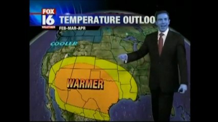 Ce présentateur météo devient tout bleu comme un Schtroumpf