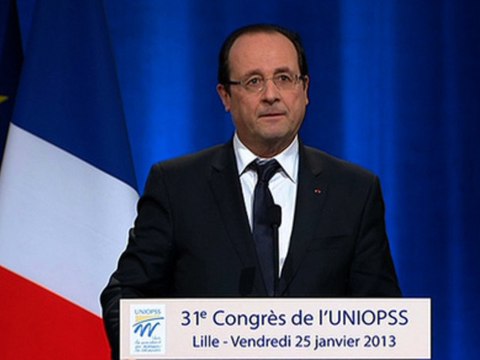 Discours du Président de la République en clôture du Congrès de l' UNIOPSS