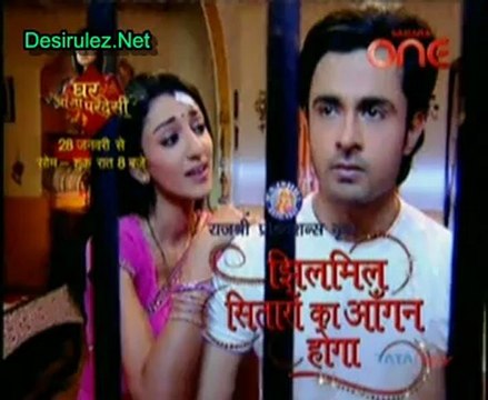Jhilmil Sitaron Ka Aangan Hoga 25th January 2013 pt2