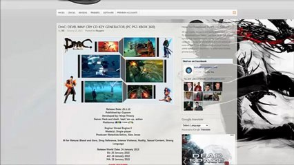 téléchargement gratuit Dmc Devil may cry CD key