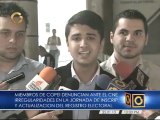 Copei acudió al CNE para solicitar respeto a la ley electoral