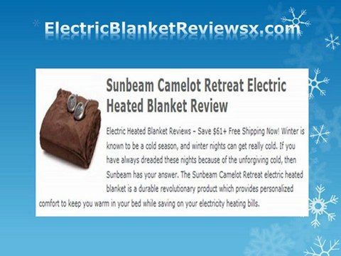 Electric Blanket Reviews - Top 10 Electric Heated Blankets