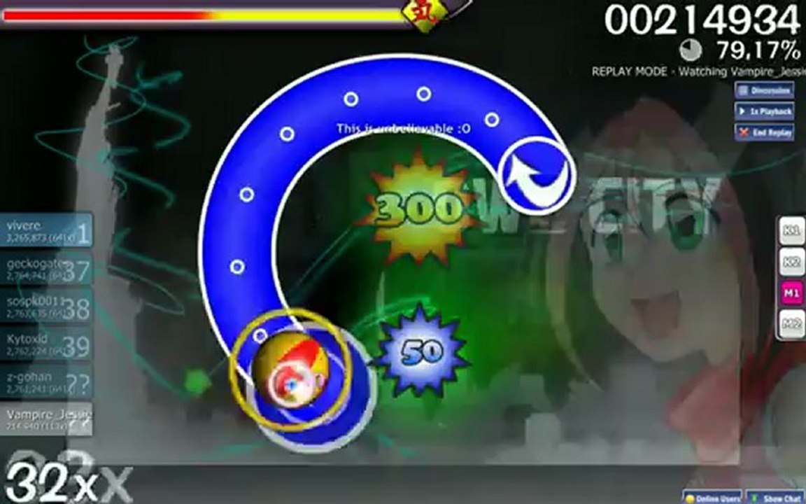 (Osu-Fail) Owl City - Fireflies [Normal]