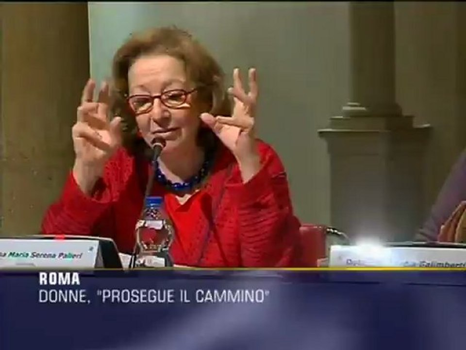 Donne, "prosegue il cammino"