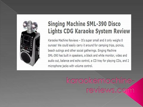 Karaoke Machine Reviews - Top 10 Karaoke Systems