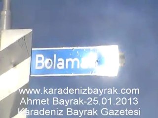 Ordu'nun Fatsa İlçesi Denize Atlad.karadenizbayrak