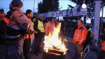 La policía pone fin a la huelga del metro de Atenas