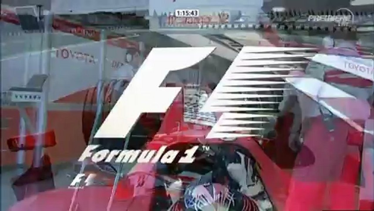 Spain 2007 FP2 Kimi Räikkönen funny mistake