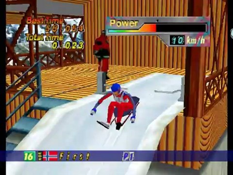 Nagano Winter Olympics 98 - Luge (N64)