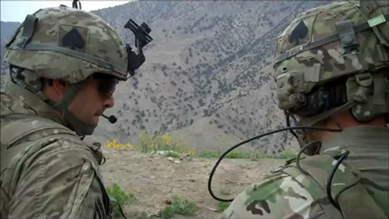 Fox Co., 2-506 PIR, air assault, northern Bermel, Afghanistan, April 4-5, 2011