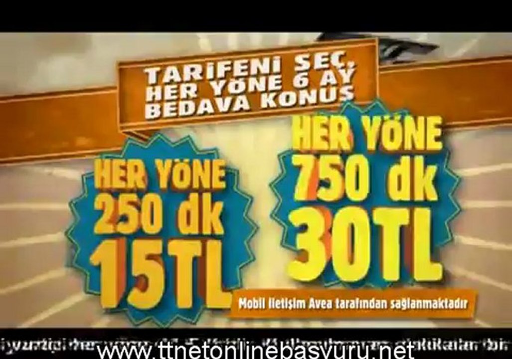 TTNET Mobil Tarifeleri Cepten 6 Ay Bedava Konuşturuyor www.ttnetonlinebasvuru.net