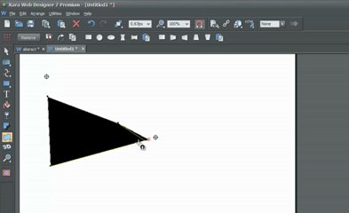 Xara Web Designer lesson 08 Mould Tool