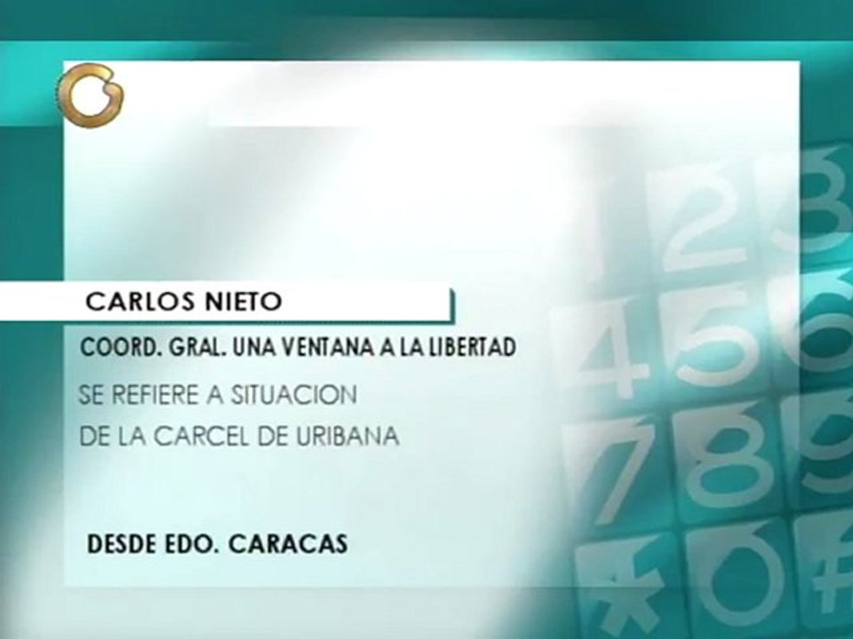 Nieto Palma: Ministra Varela "escurre el bulto" al acusar a medios de situación en Uribana