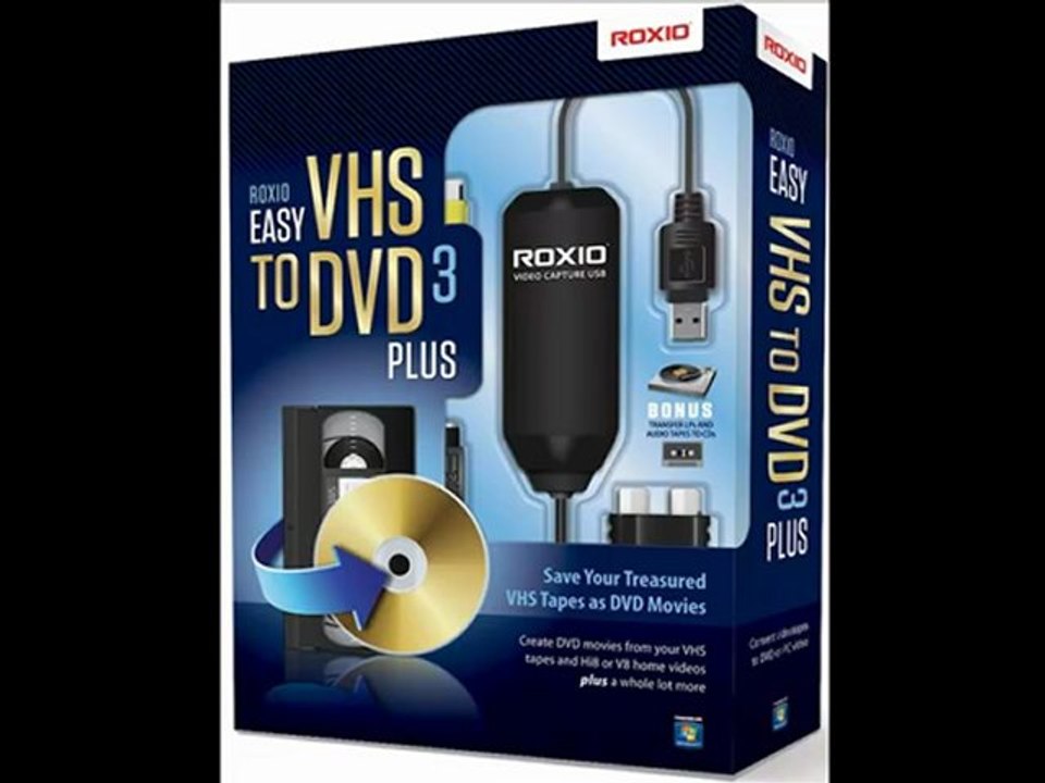 Roxio Easy VHS to DVD 3 Plus