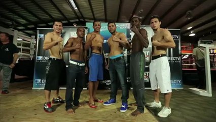 Ultimo Pre-Pesaje De "Juanma" López, Jonathan "Bomba"Gonzalez, Chelo Gonzalez Y McWilliam Arroyo