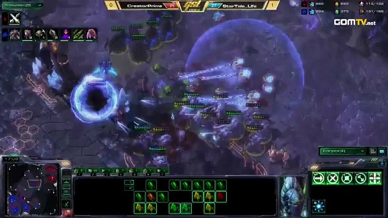 2013 GSL  S1 Code S Ro32 Creator_Prime [P] vs StarTale_Life[Z] Set2