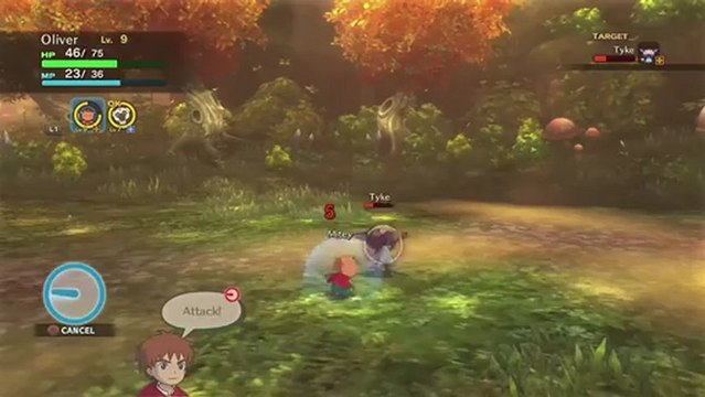 Ni No Kuni : La Vengeance De La Sorcière Céleste - Bande-annonce #10 - Un peu de gameplay