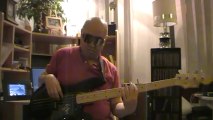 Fantasy long version jamming with Earth Wind & Fire bass cover Bob Roha