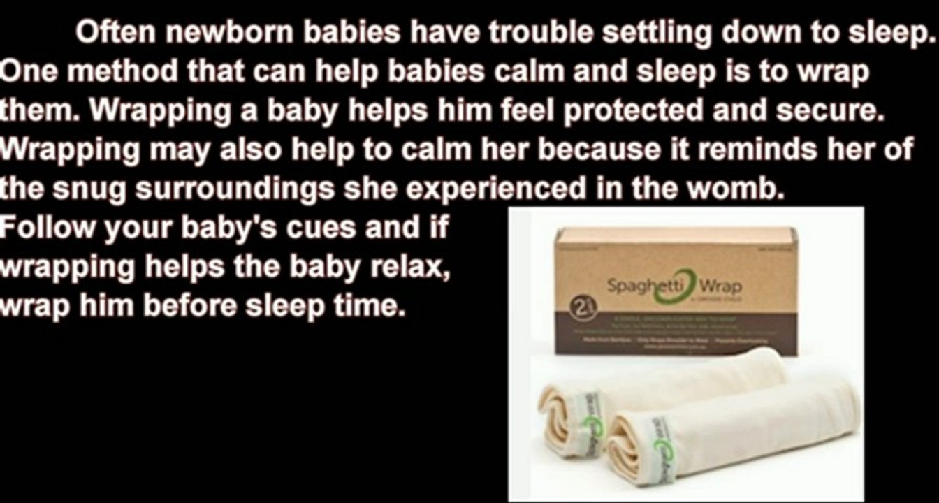 How to Wrap a Baby for Sleep